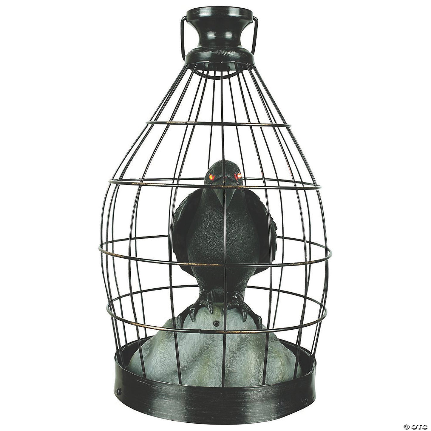 CROW IN CAGE ANIMATED