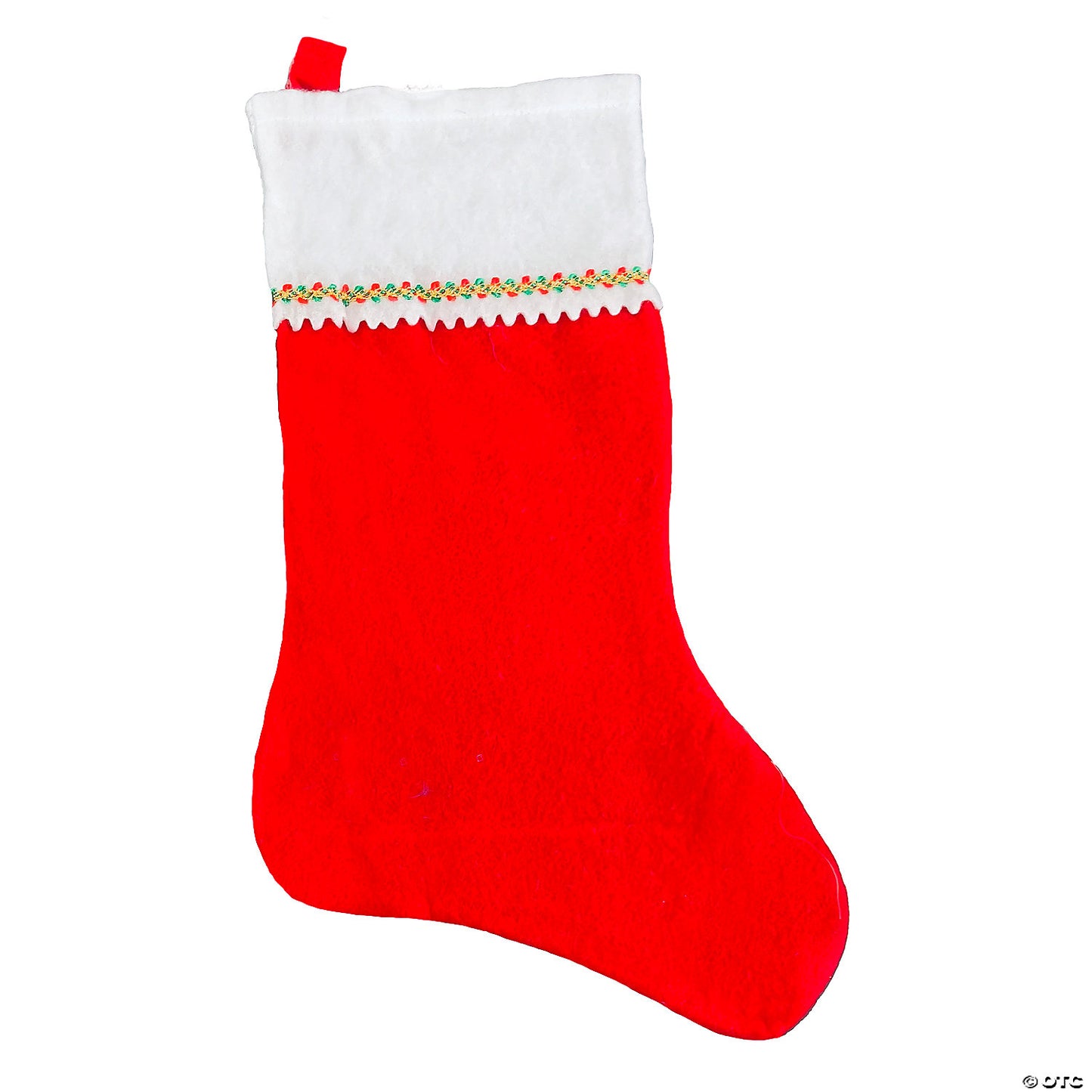 SANTA RED SNOWTEX STOCKING 18