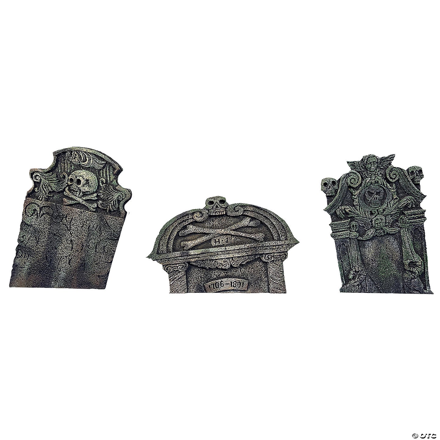 GRAVE SET 18TH CNTRY 3 PCS 21I