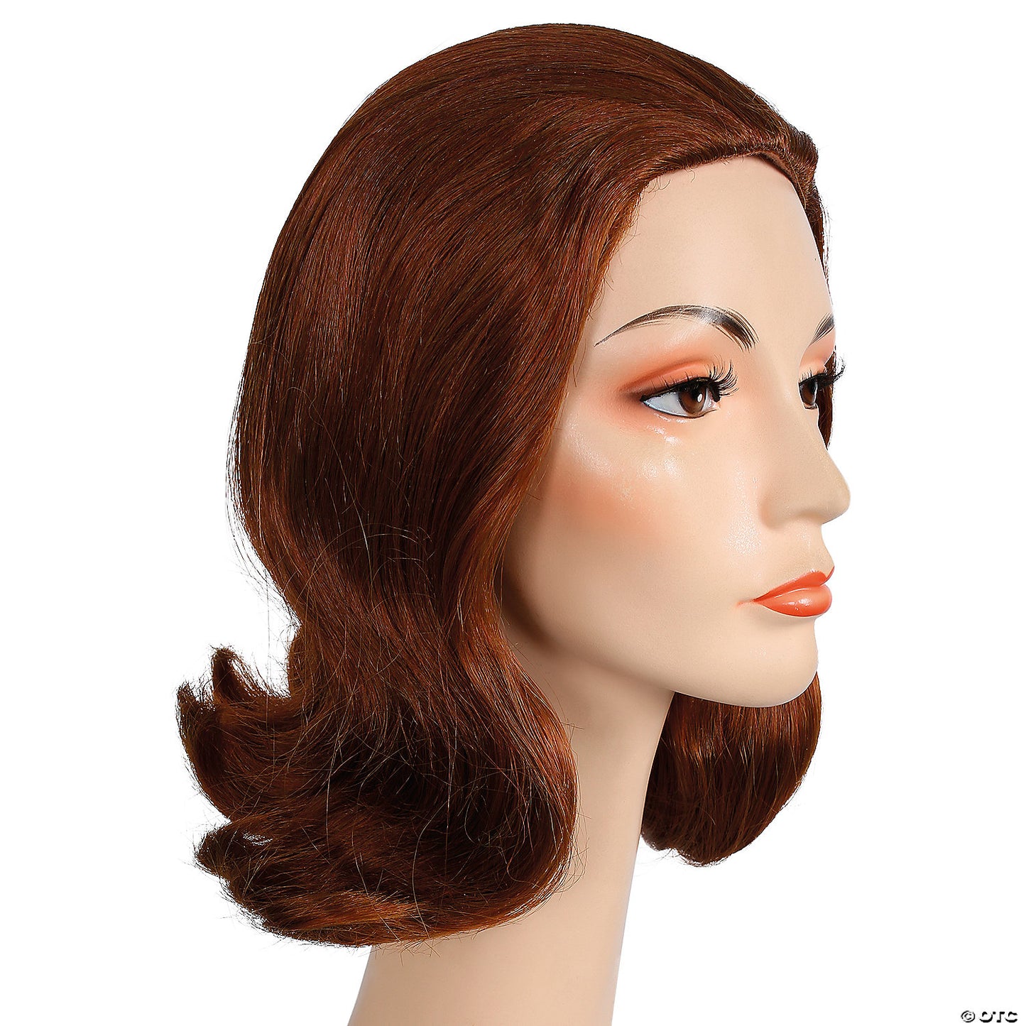 1960S PAGEBOY WIG-BRGHTRED