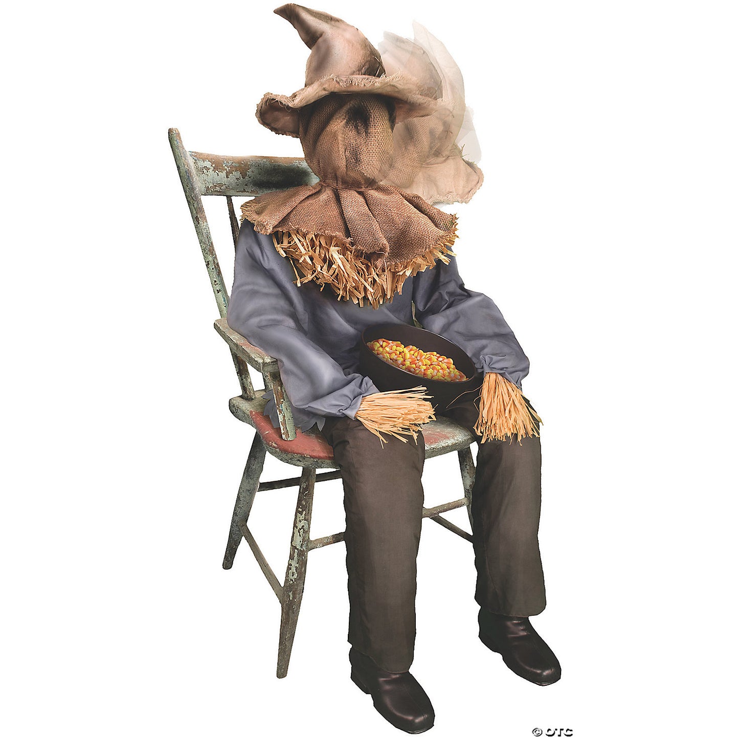 SITTING SCARECROW PROP