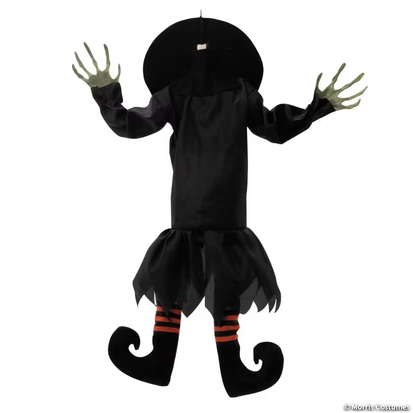 2.5 FT HANGING ANIMATED WITCH