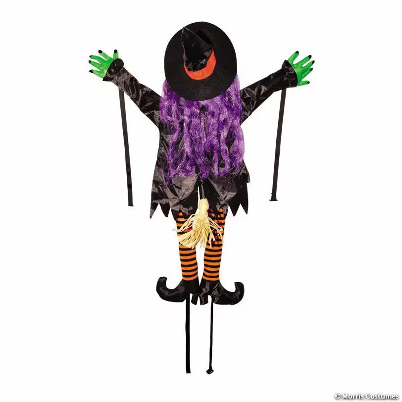 36"WRONG WAY WITCH TREE HUGGER