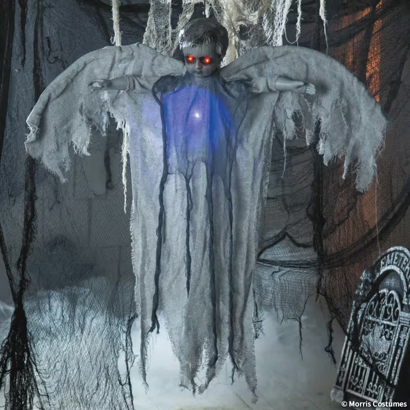 3 FT HANGING ANIMATED ANGEL