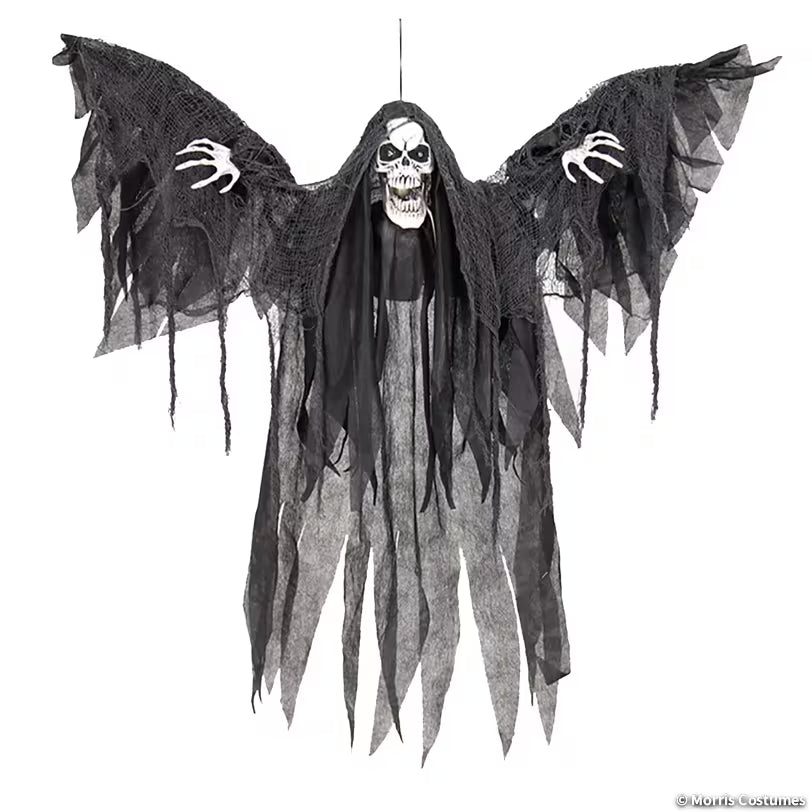 3 FT ANIMATED HANGING REAPER WITH WINGS