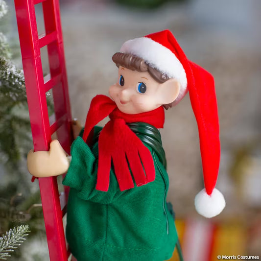 ANIMATED CLIMBLING ELF