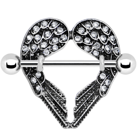 Crystalline Gem Angel Wings Nipple Shield Set