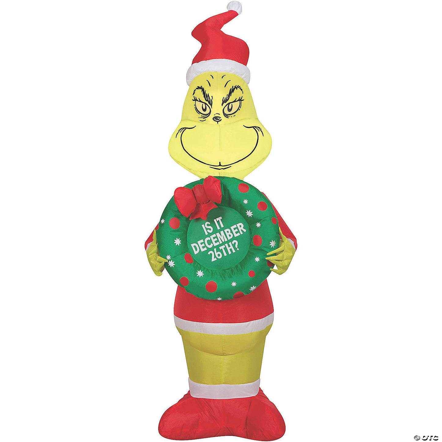 SIARBLOWN GRINCH W WREATH SM