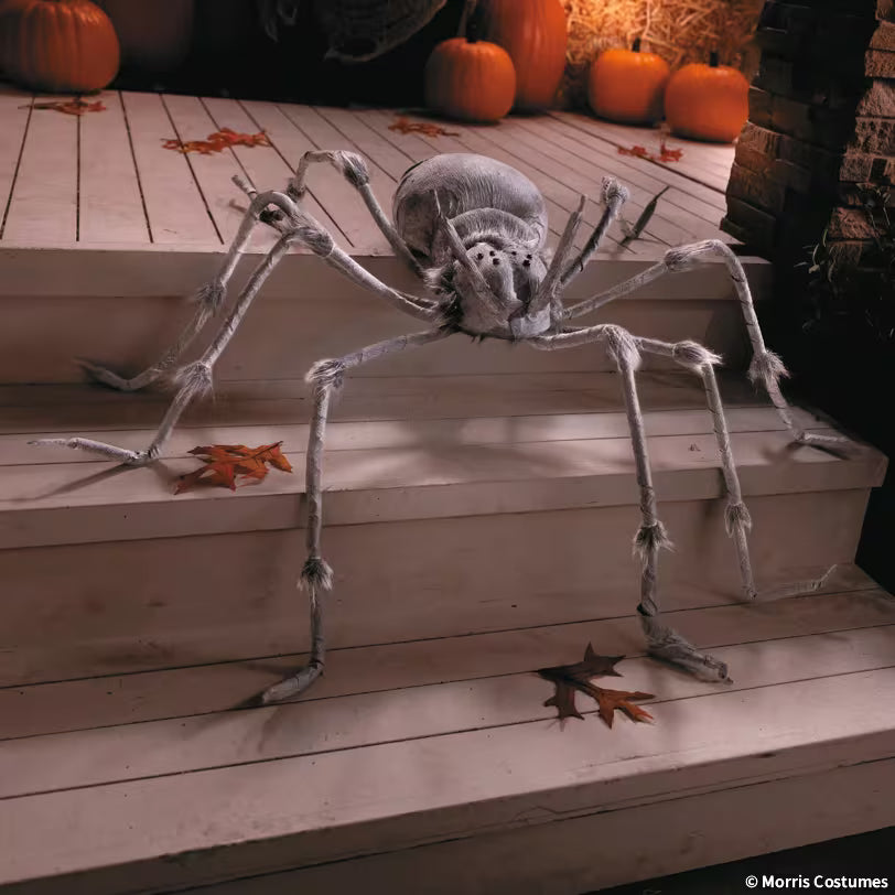 GREY LATEX SPIDER