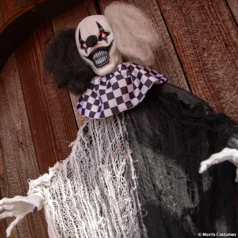 4 FT HANGING ANIMATED CLOWN