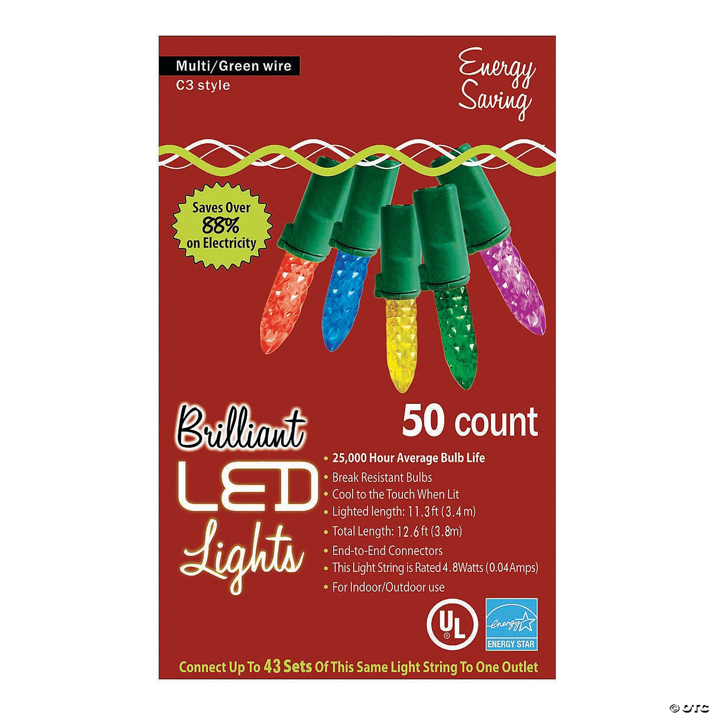 HOLIDAY LIGHTS 50L C3 MU