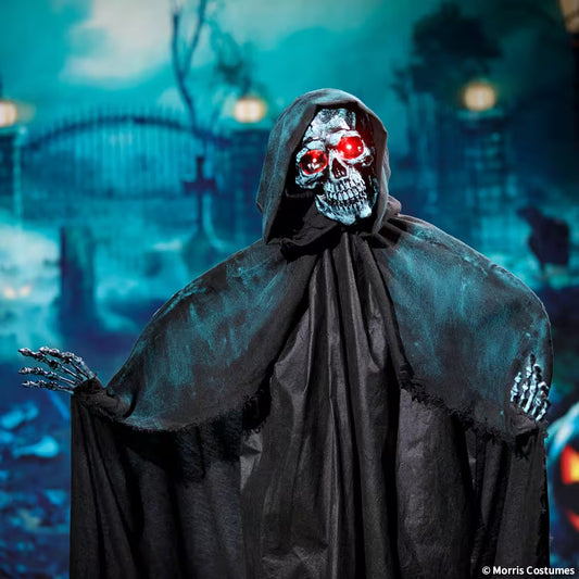5.5 FT STANDING ANIMATED DEATH STATUE