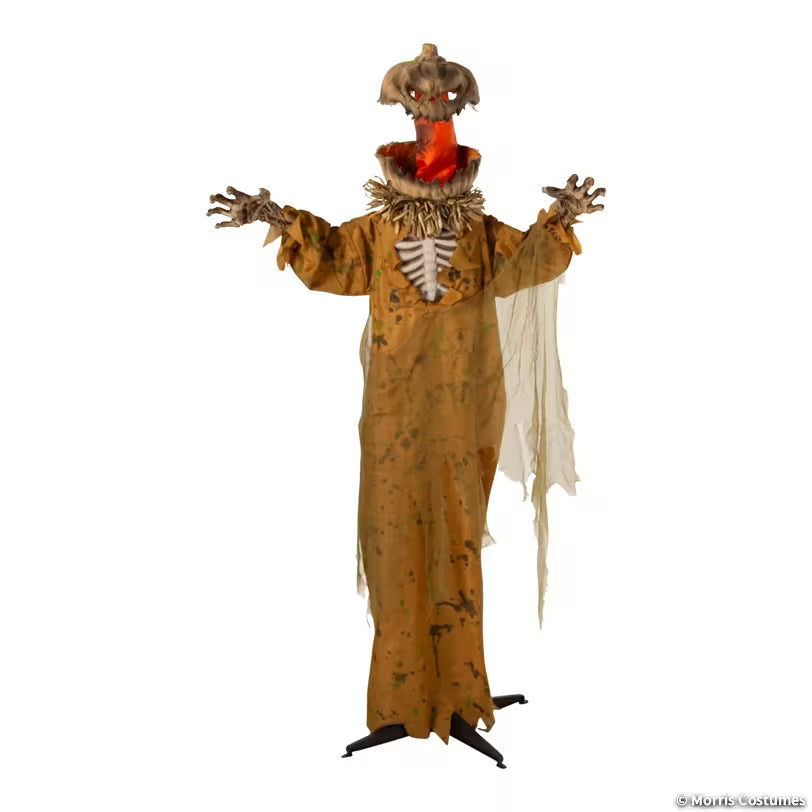 5.5 FT STANDING POP UP HEAD PUMPKIN MAN