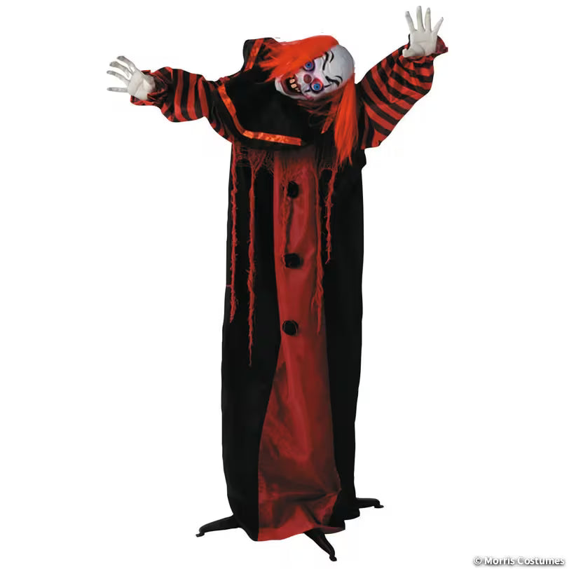 5FT STANDING ANIMATED CLOWN