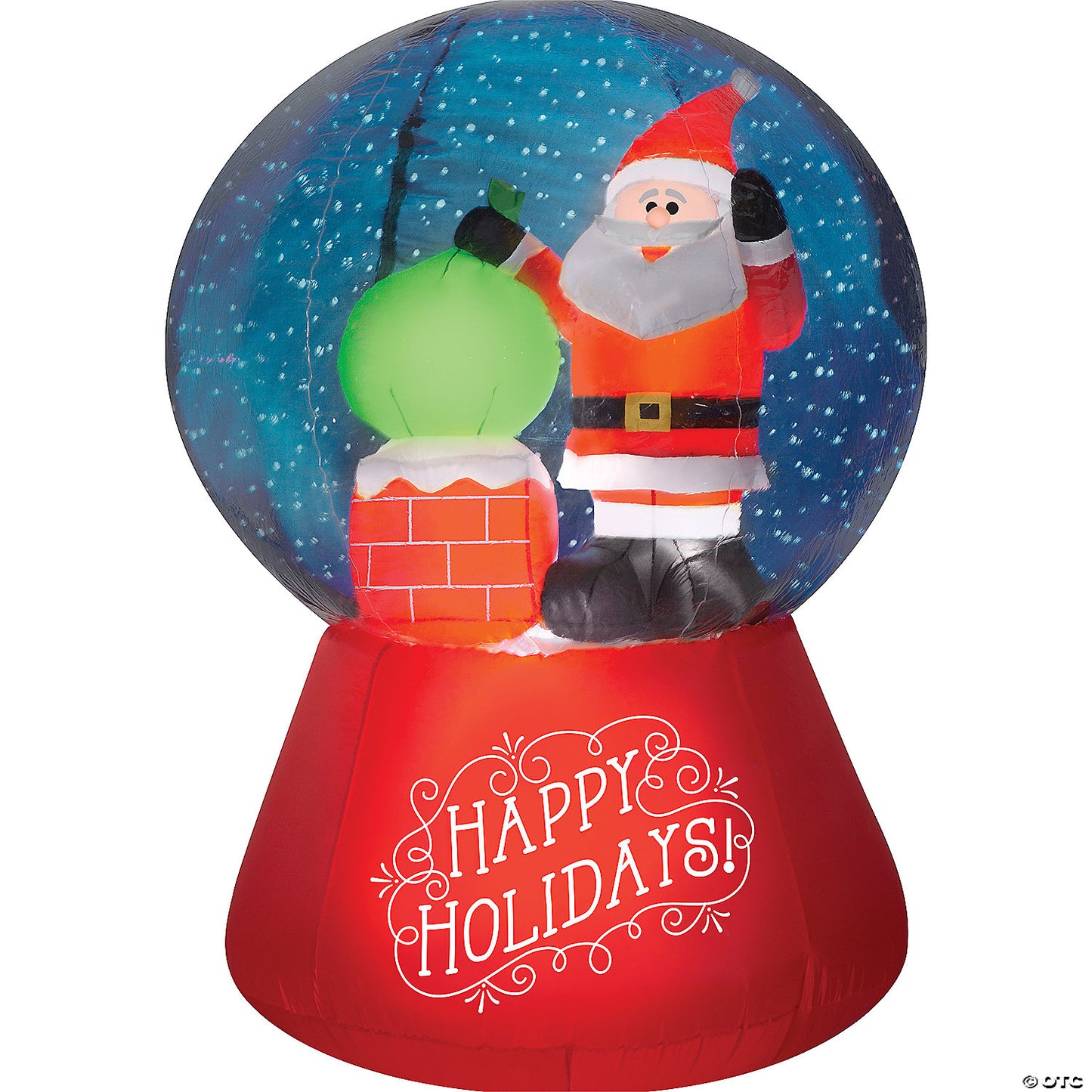 SNOW FLURRY SNOW GLOBE AIRBLOWN