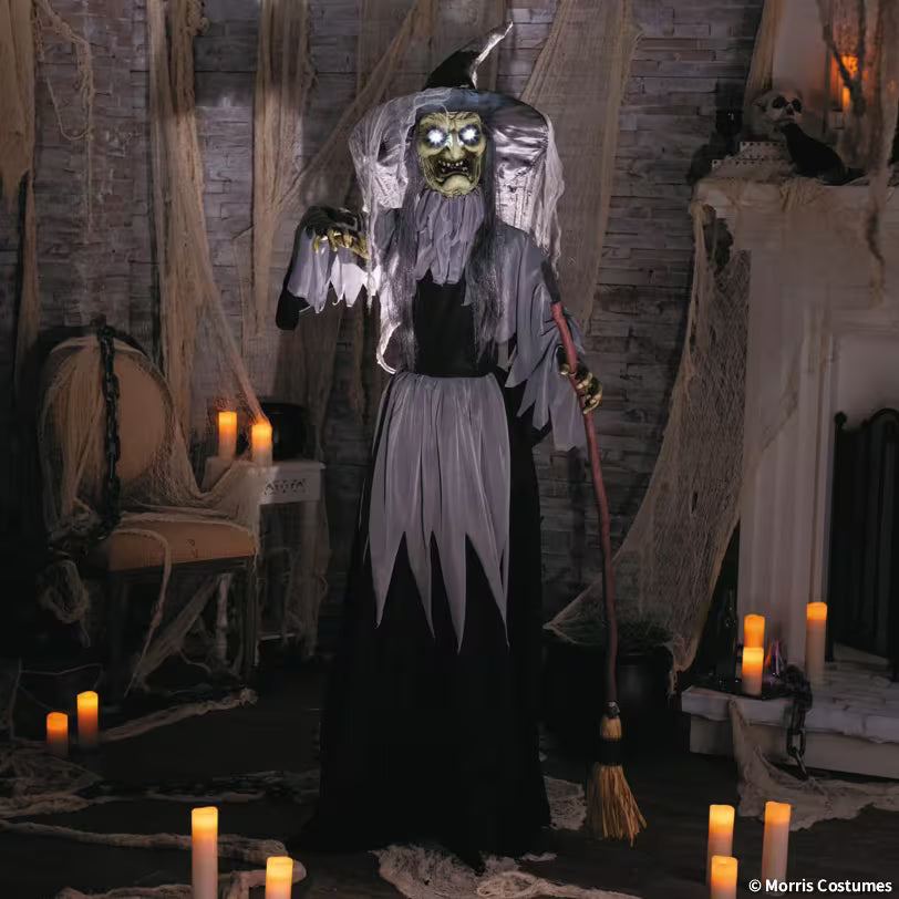 6FT STANDING BODY TURNING WITCH