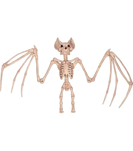 11-Inch Halloween Skeleton Bat