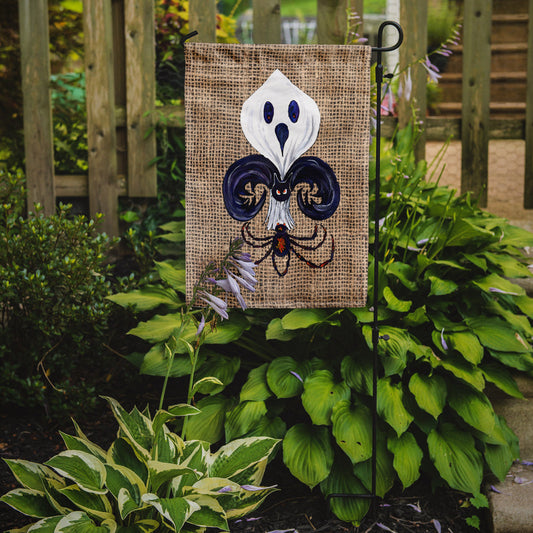 Halloween Ghost Spider Bat Fleur de lis Garden Flag β Decorative Outdoor Yard Flag