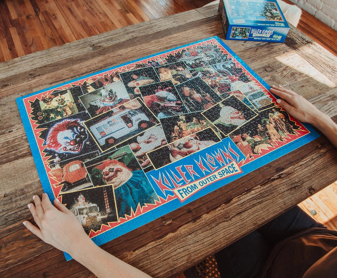 Killer Klowns Kollage A 1000 Piece Jigsaw Puzzle