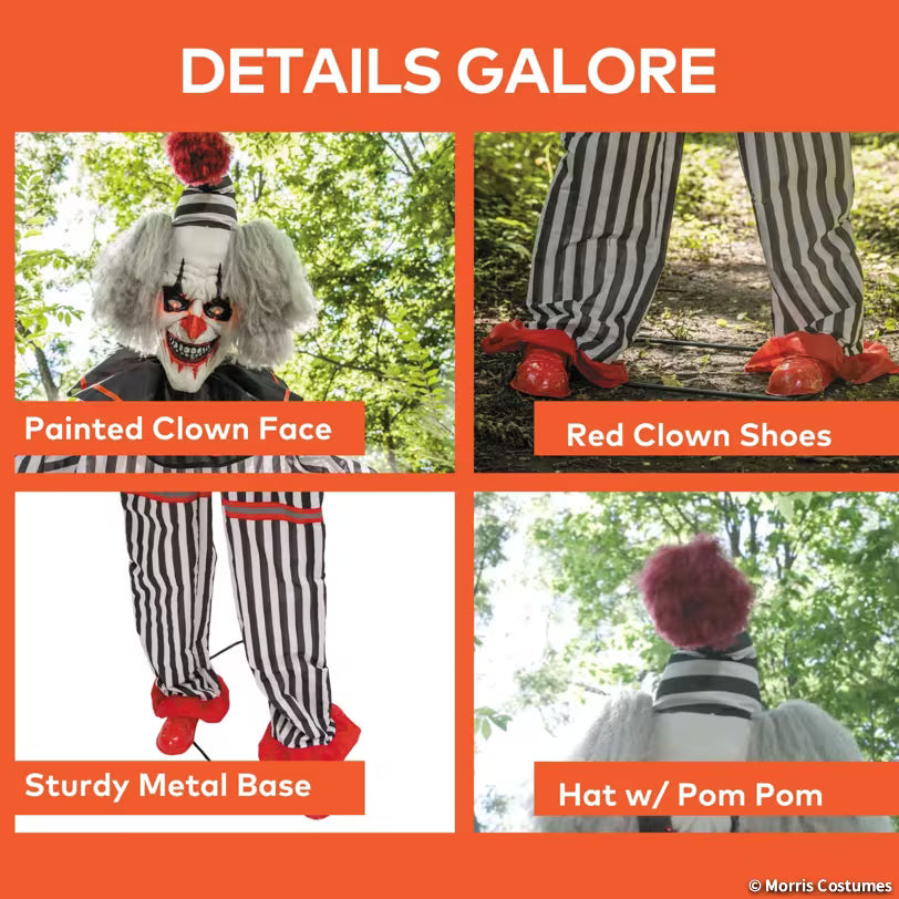 8.5 FT LIFTING CLOWN