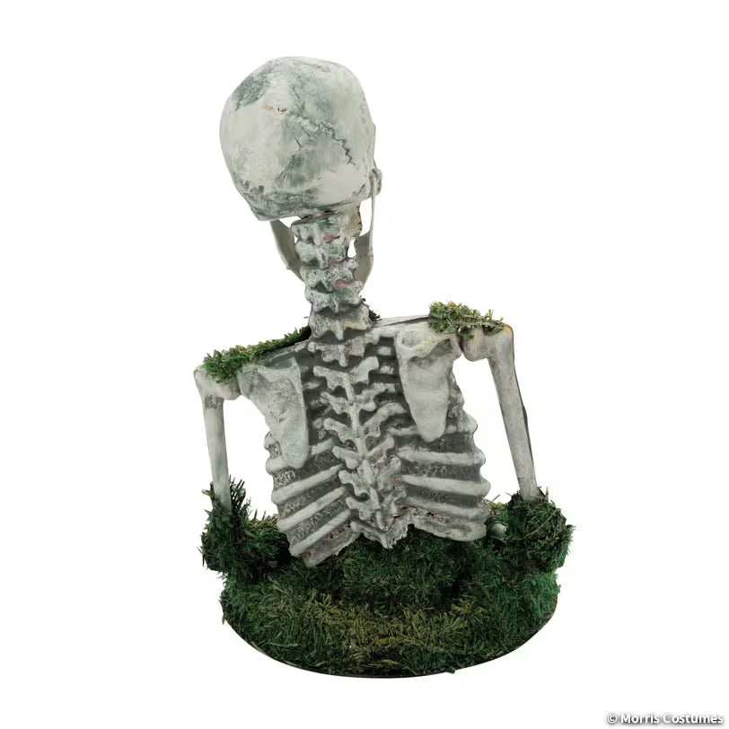15" ANIMATED MOSSY SKELETON-TABLE TOP