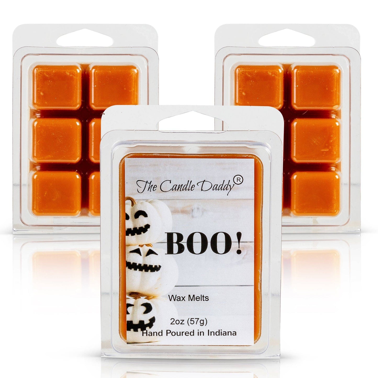 The Candle Daddy - FUNNY FALL HALLOWEEN - Boo! Pumpkin Spice Wax Melts