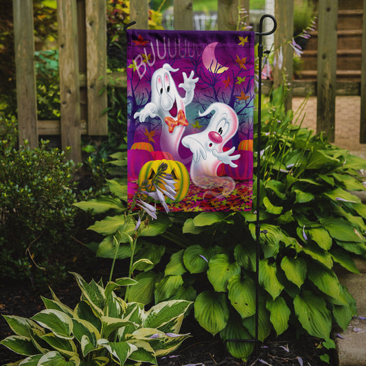 Buuu Ghosts Halloween Garden Flag – Decorative Outdoor Yard Flag APH3798GF