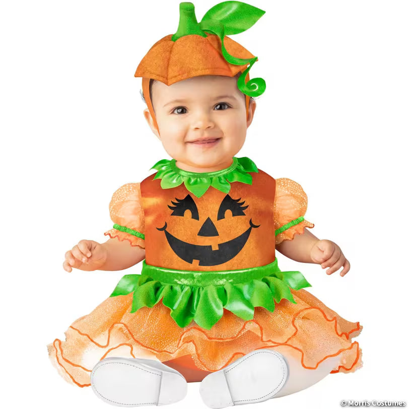 PRETTY PUMPKIN TUTU XS 0-6MO