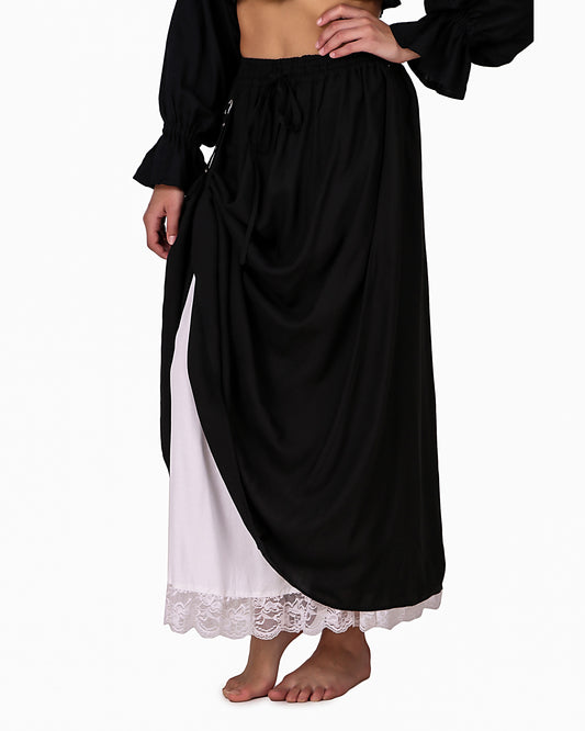 Double-Layer Renaissance Skirt