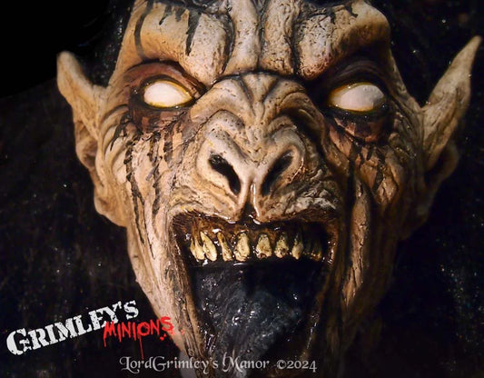 Krampus Night - Black Variant - Half Mask