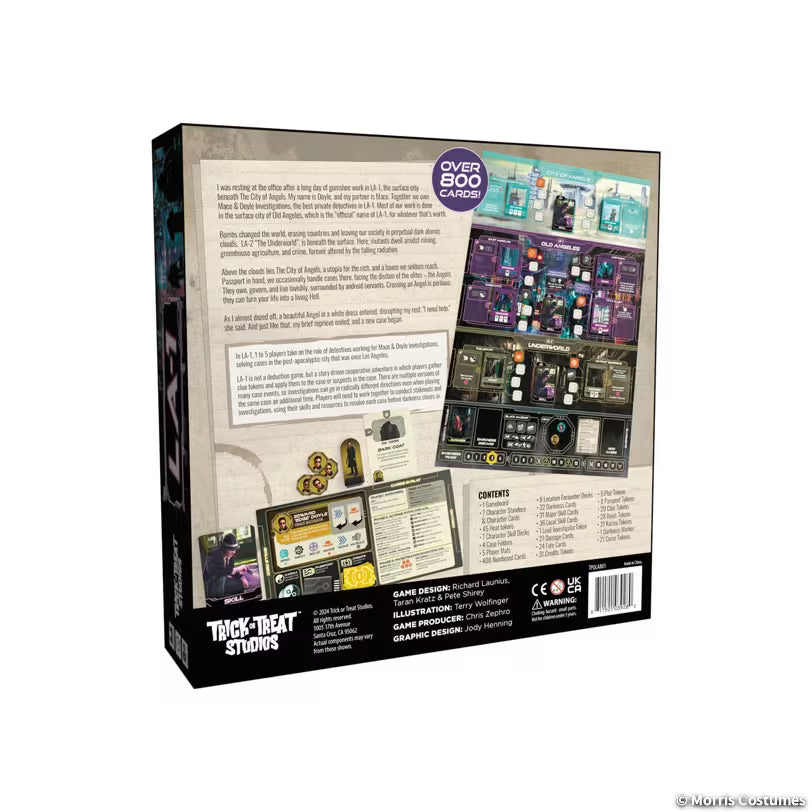 LA-1 Cooperative Adventure Board Game for 1-5 Players