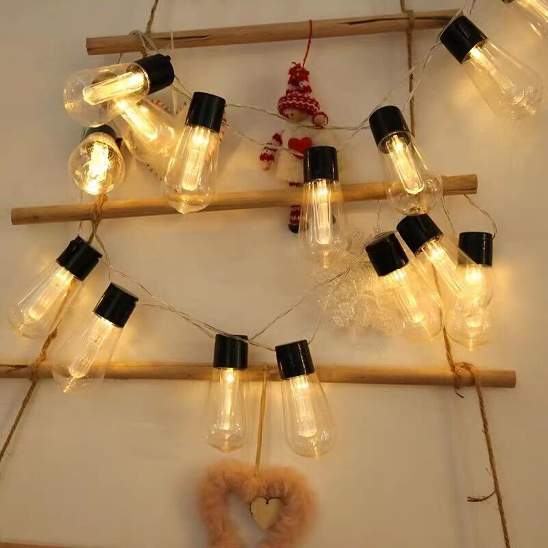10 LED Outdoor String Lights-Warm White