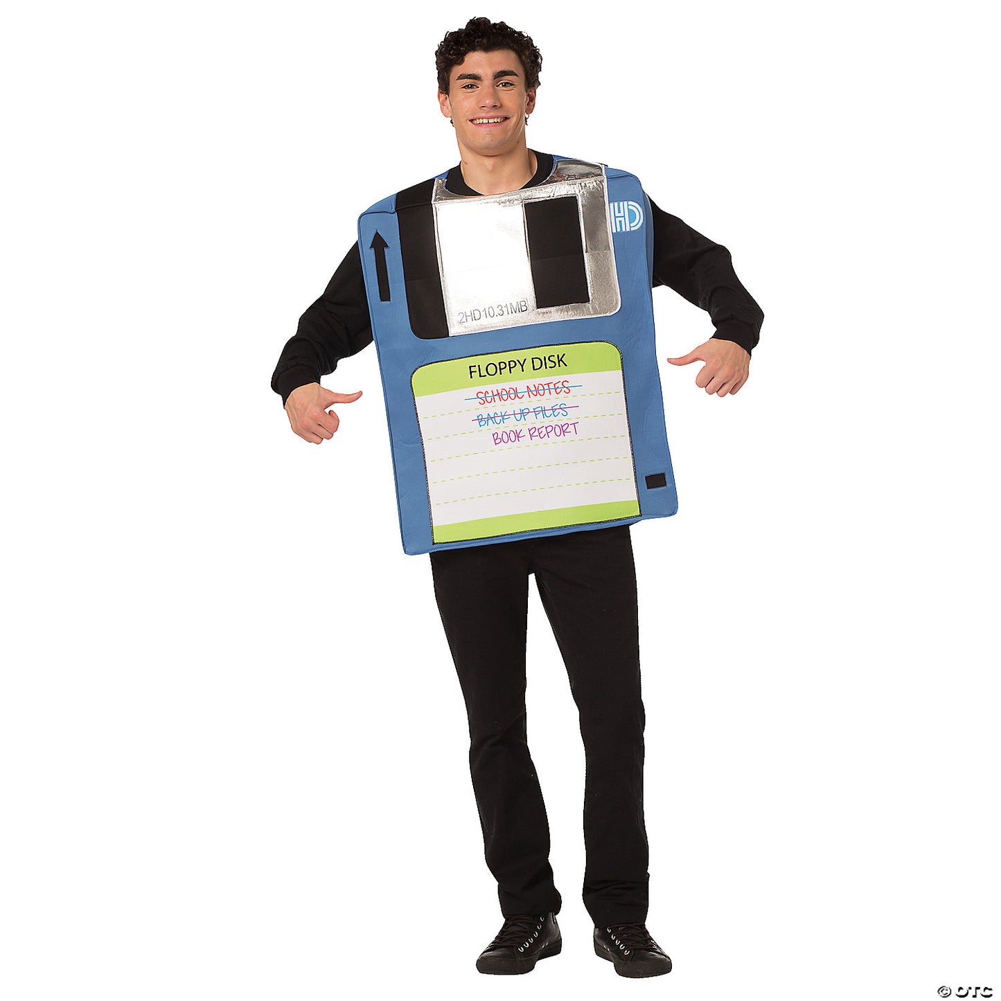ADULT FLOPPY DISK COSTUME