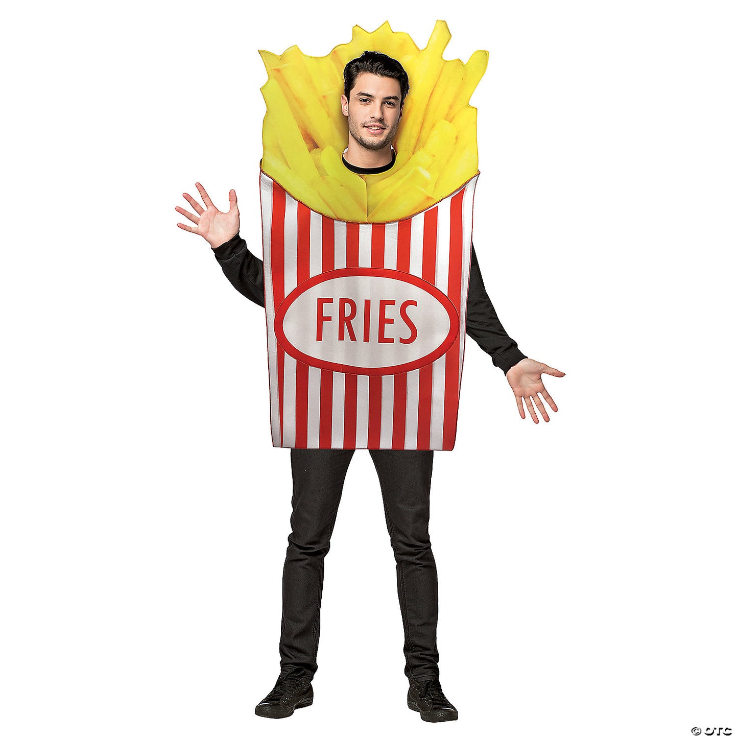 ADULT FRENCH FRIES COSTUME