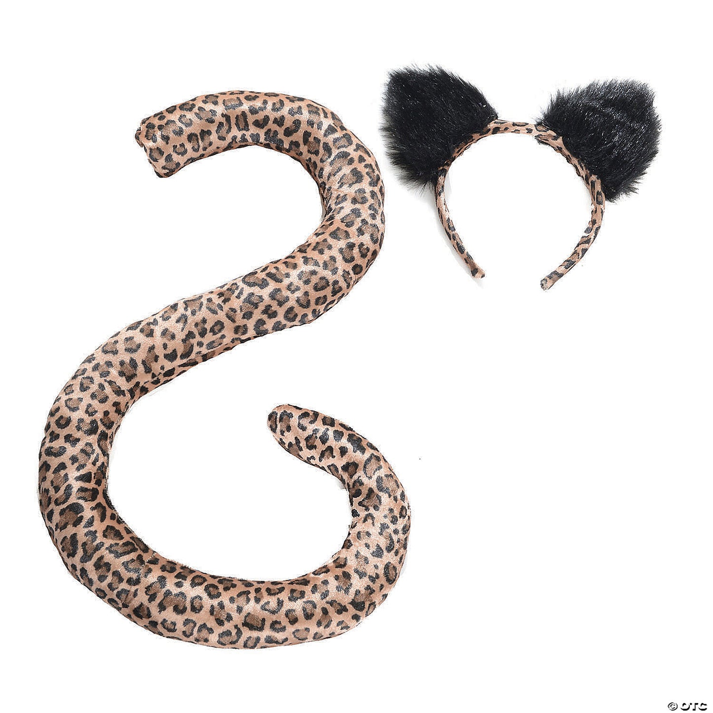 LEOPARD TAIL & EARS SET-ADULT