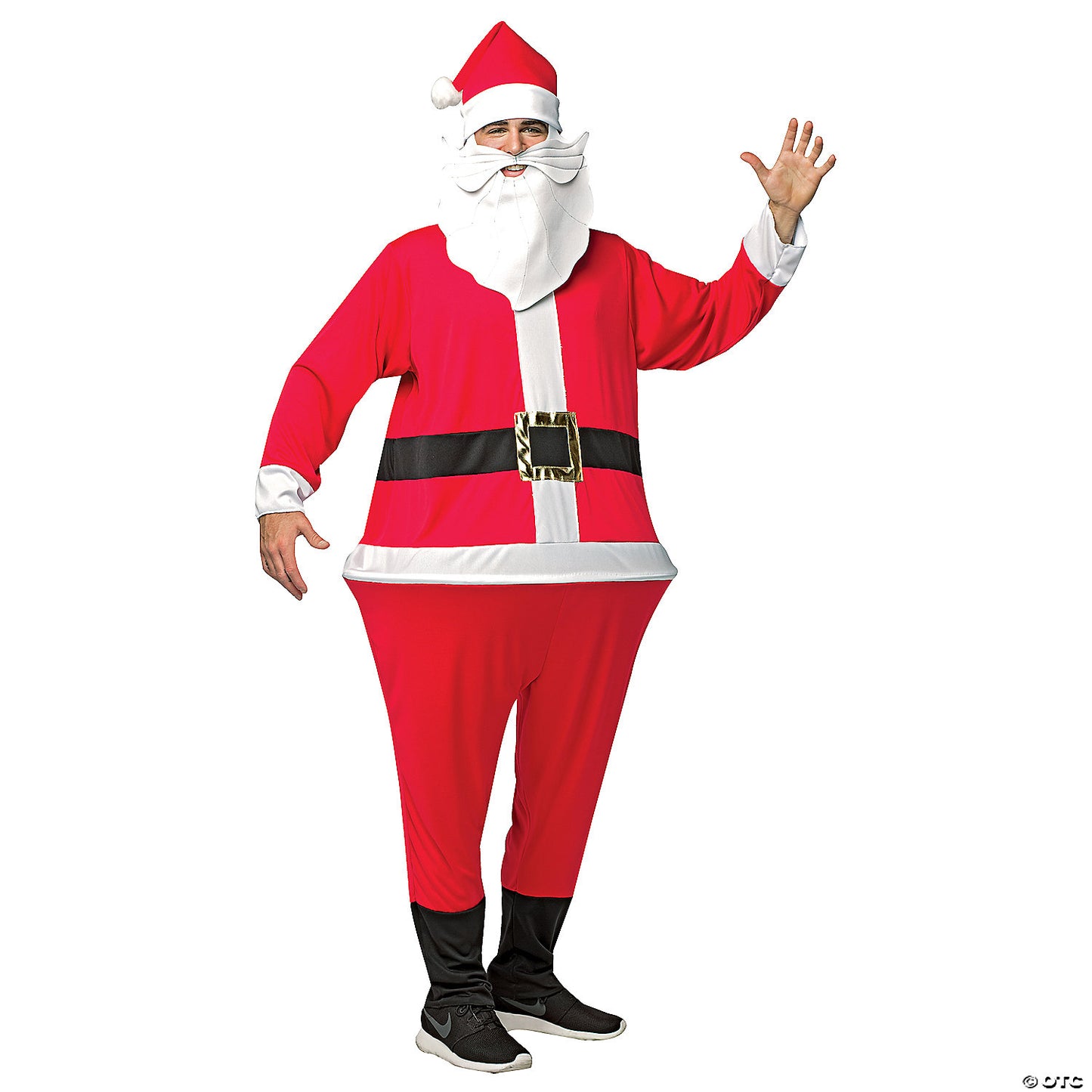 ADULT SANTA HOOPSTER COSTUME