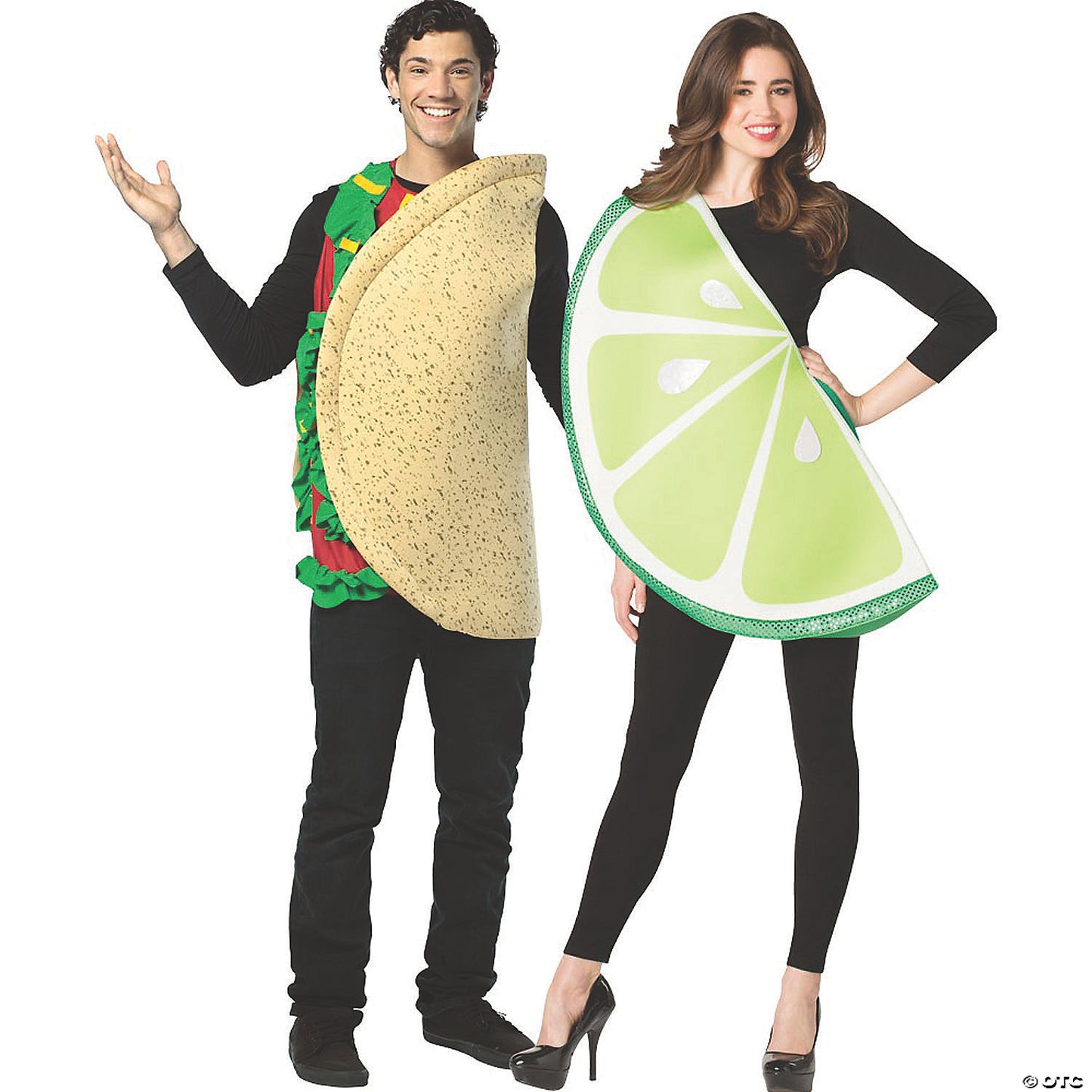 TACO AND LIME COUPLE COSTUME