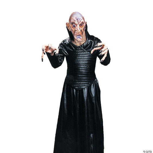 ROBE LEATHER LIKE BLACK