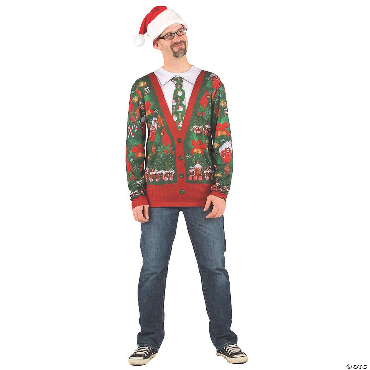 UGLY CHRISTMAS CARDIGAN XL