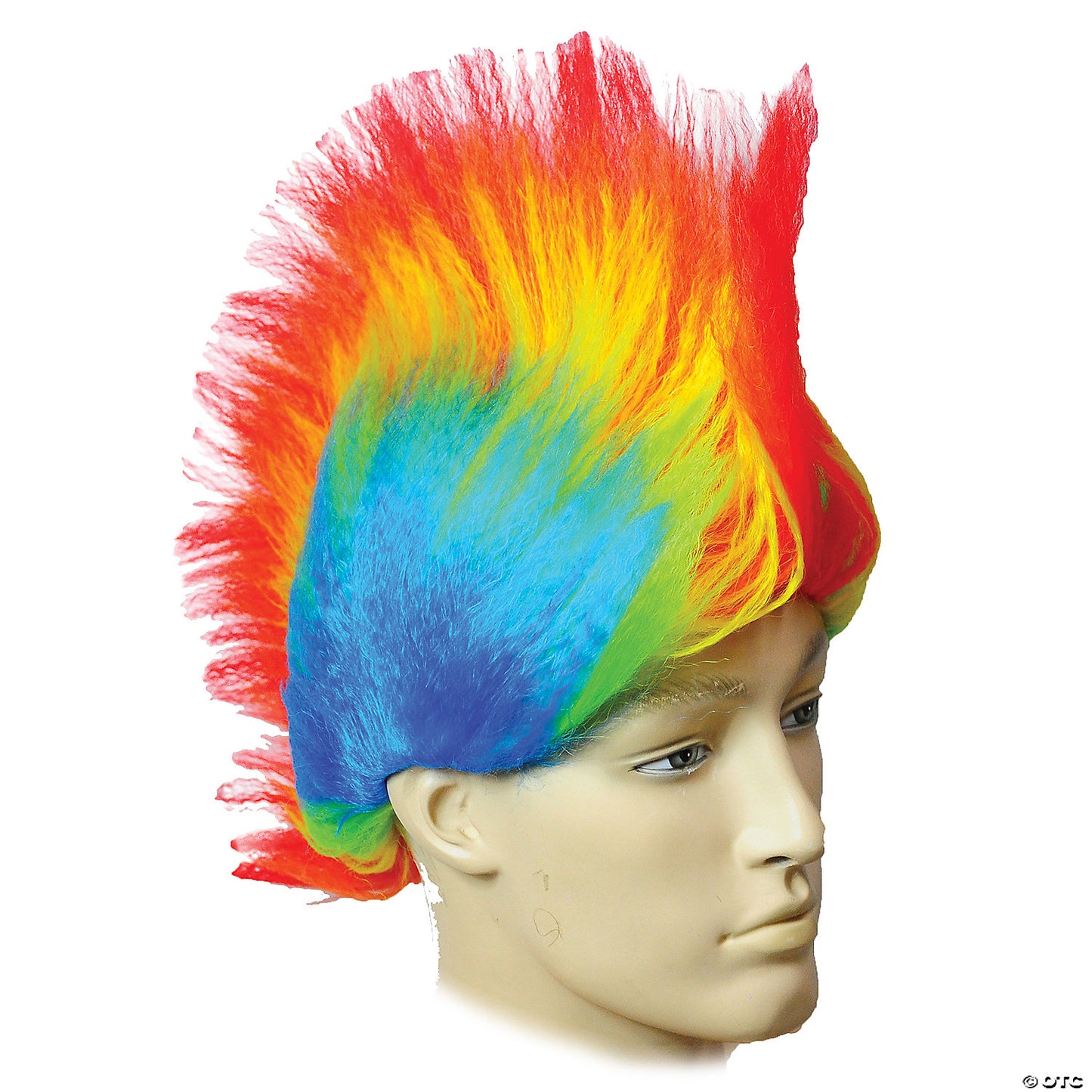 AWESOME RAINBOW PUNK WIG