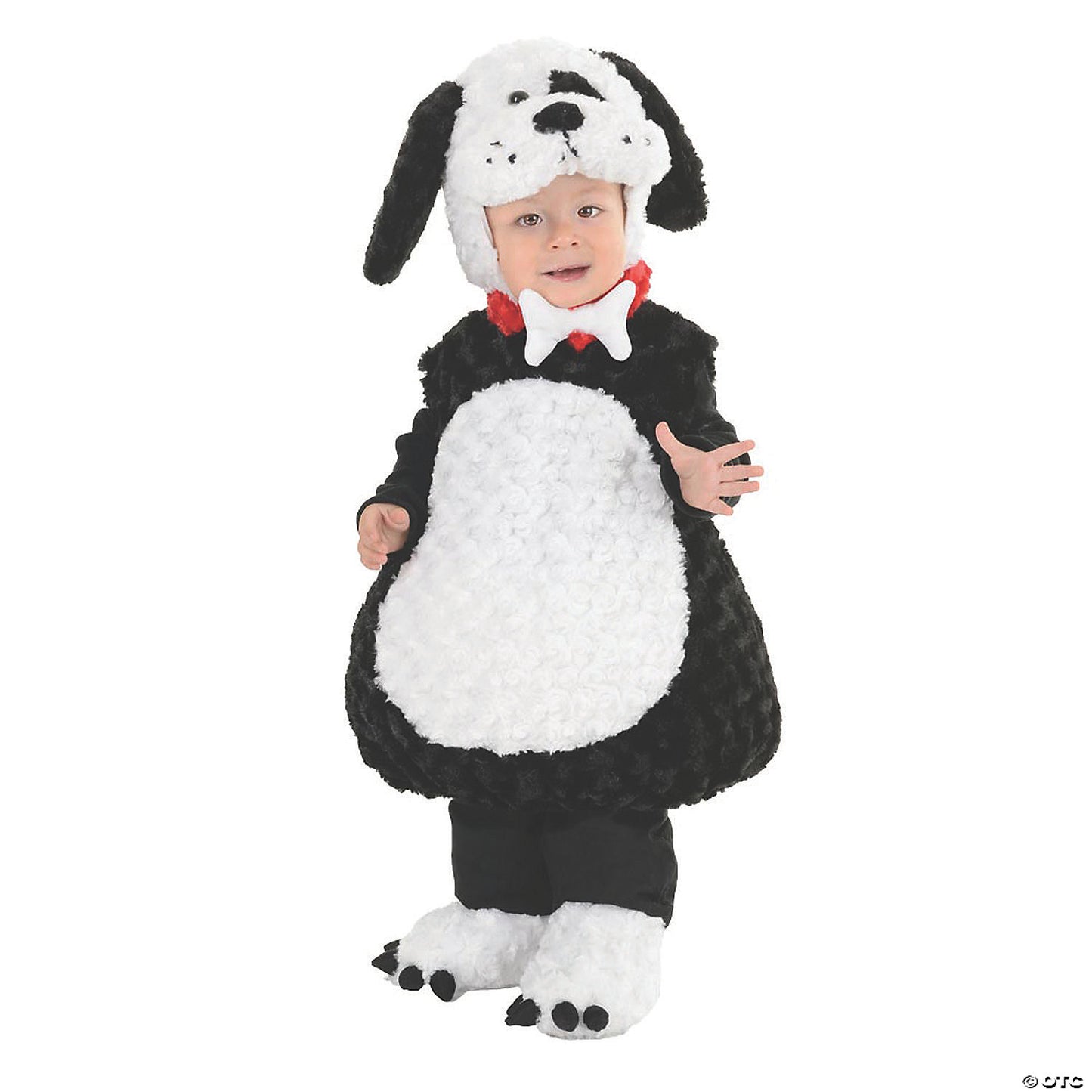 BLACK AND WHITE PUPPY TODDLER
