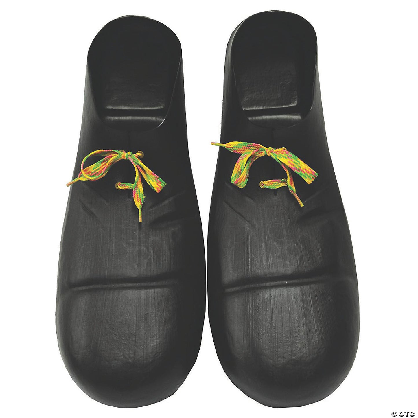 CLOWN SHOE PLASTIC BLACK
