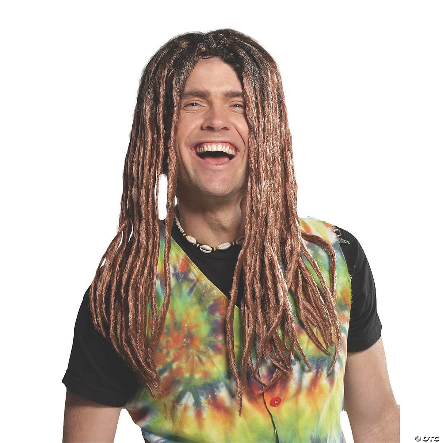 DREADLOCK WIG BLONDE-BROWN