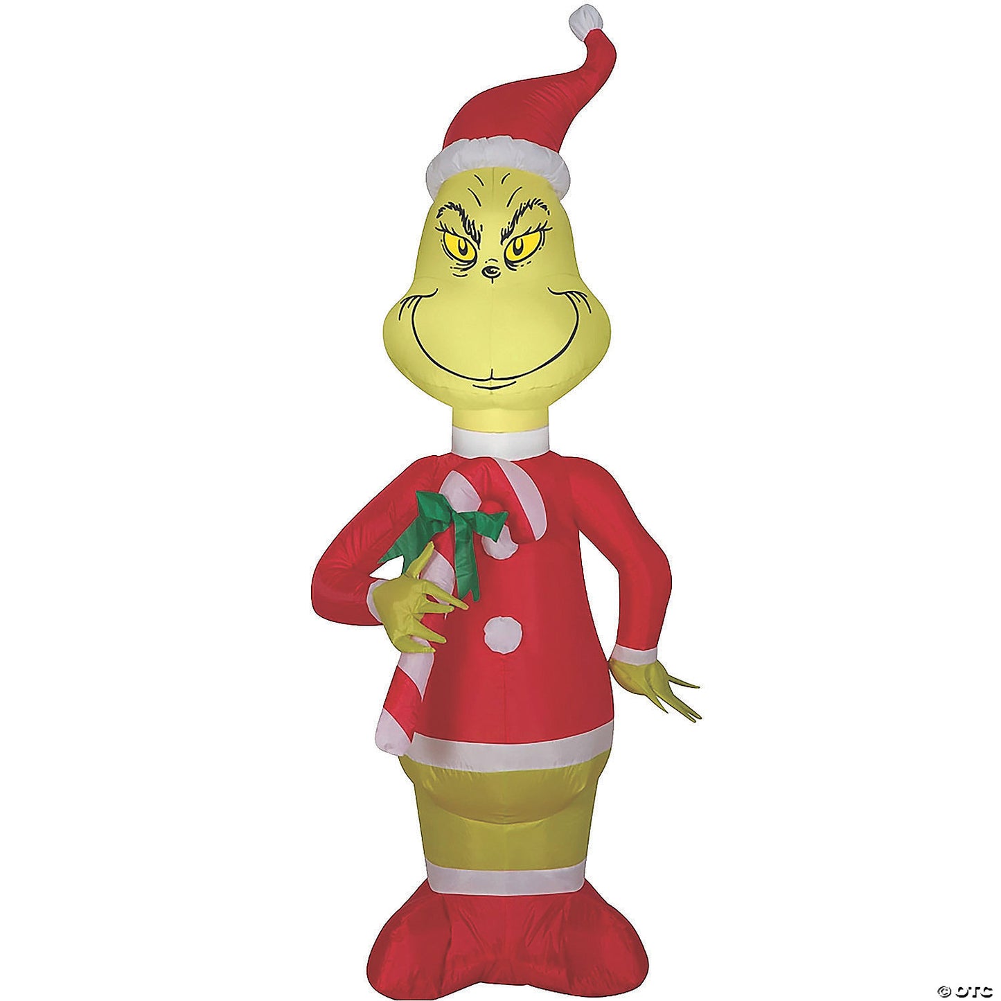 AIRBLOWN GRINCH RED WHITE CAND