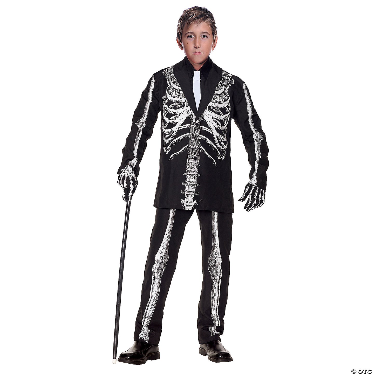 BOY'S SKELETON COSTUME-SM