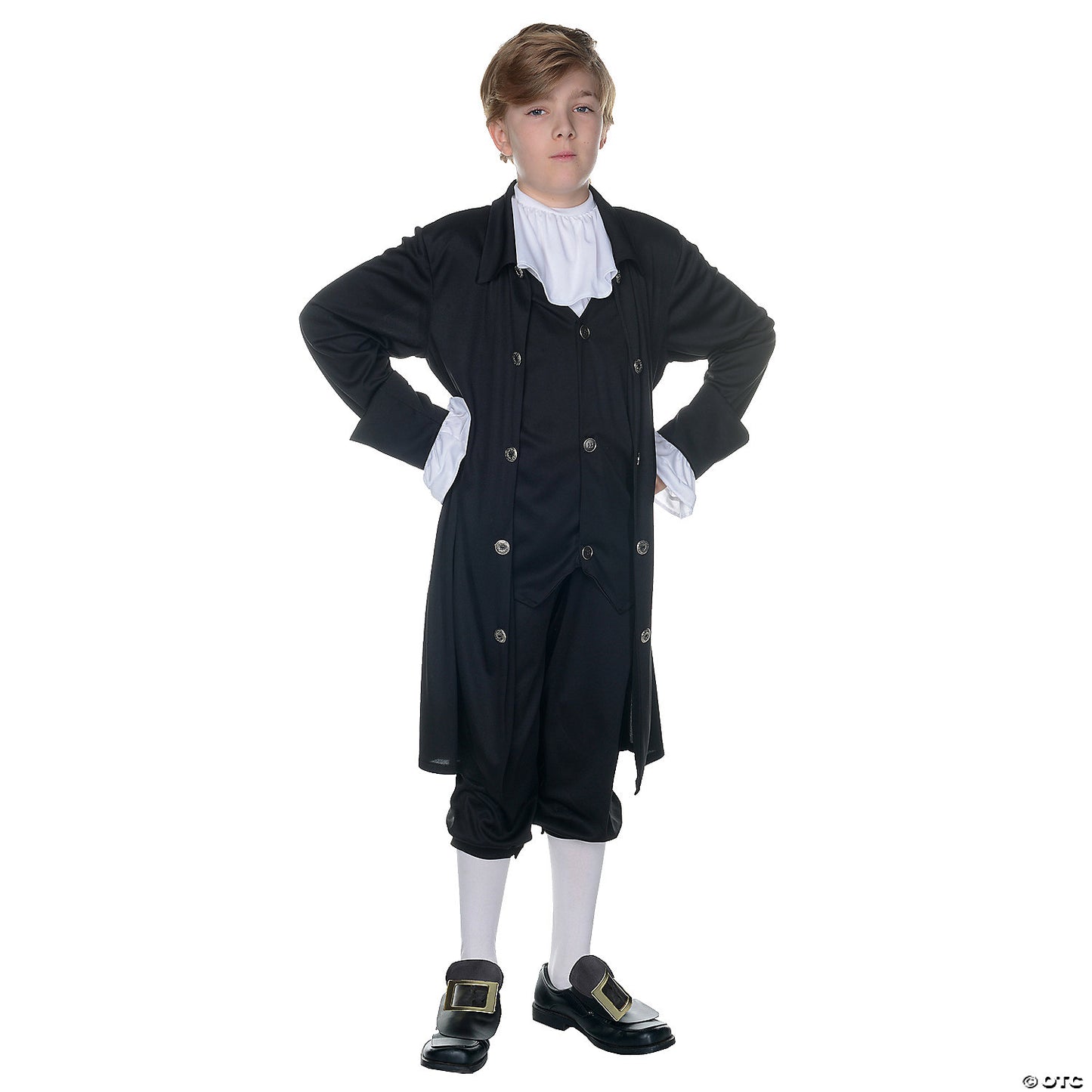 BOY'S JOHN ADAMS COSTUME-LG