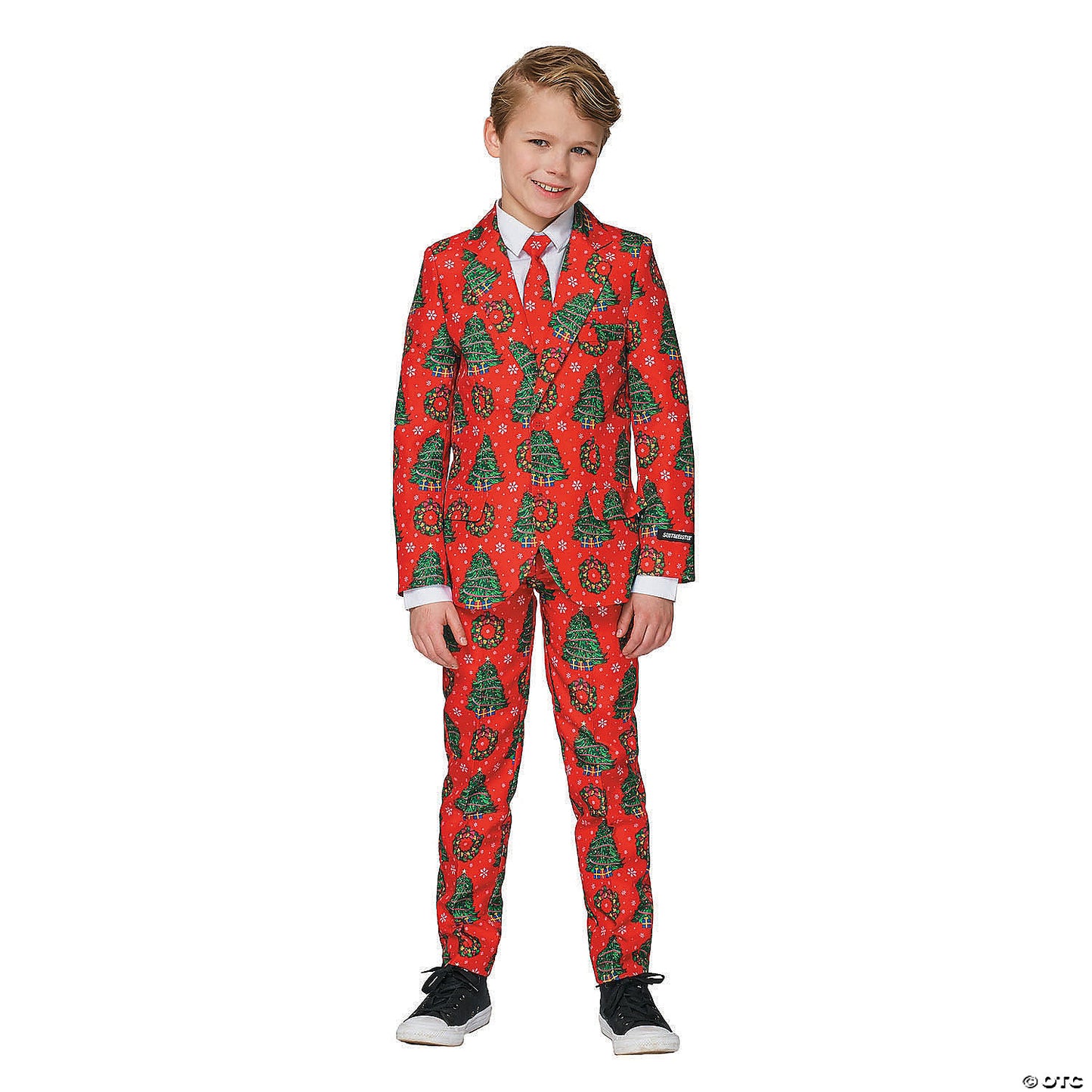 CHRISTMAS RED SUIT CHILD SM4-6