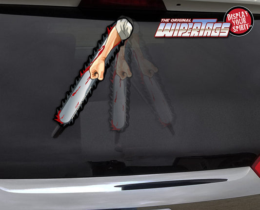 Chainsaw Weapon Arm WiperTags