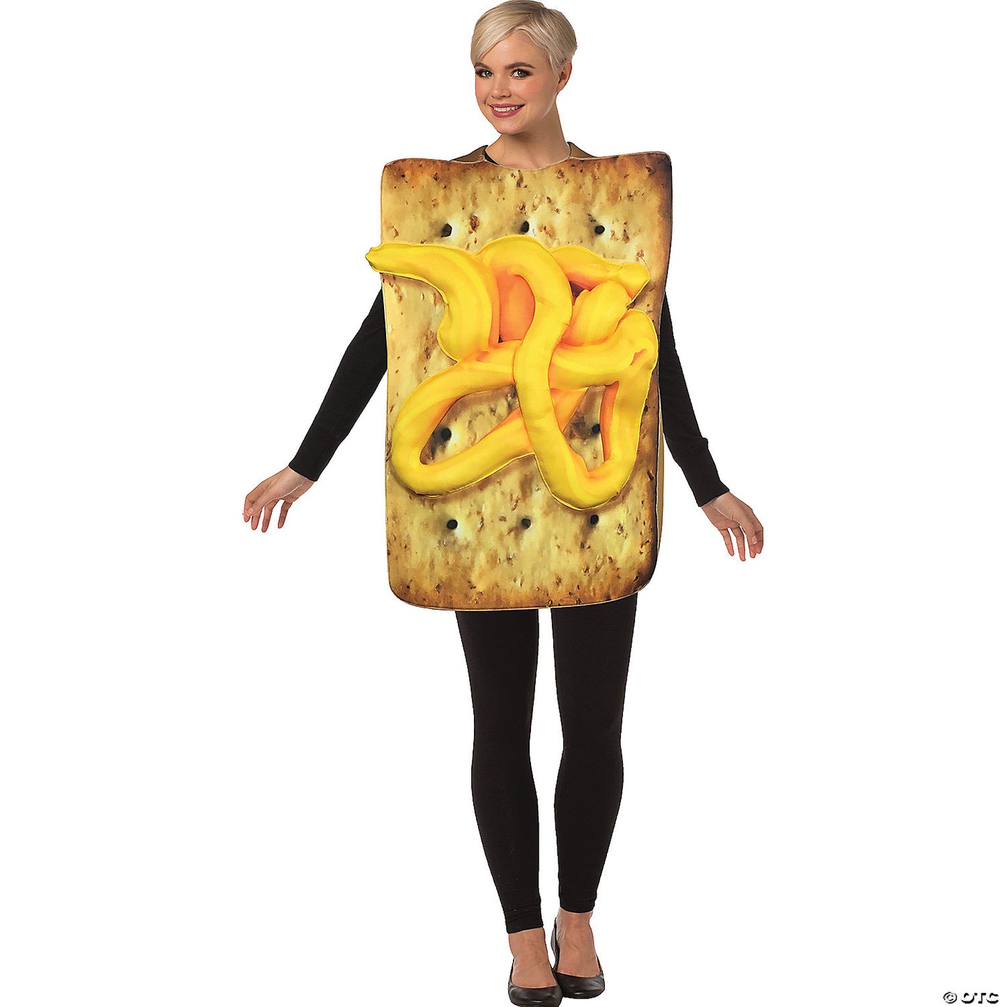CRACKER WITH CHEEZY CHEESE