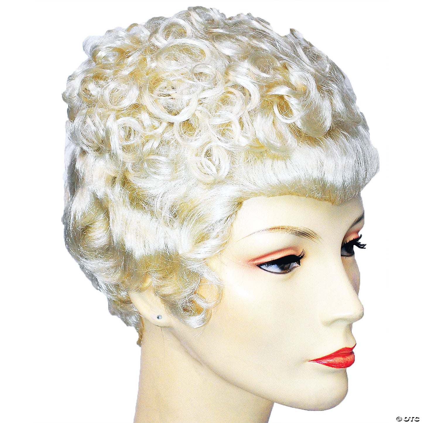 CURLY FINGERWAVE WIG
